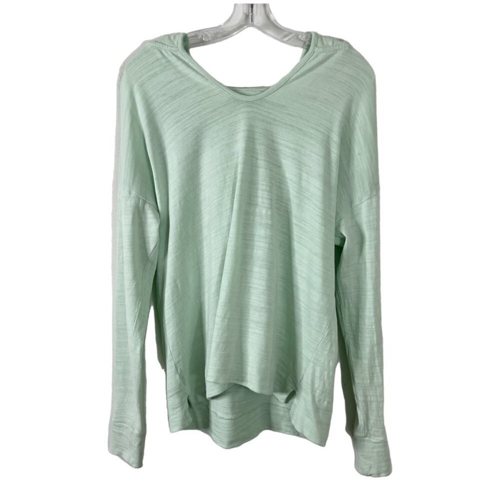 LOFT Mint Green Long Sleeve Tee